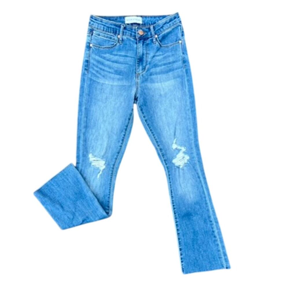 NWT Articles of Society high rise cropped flare jeans size 24x26.5